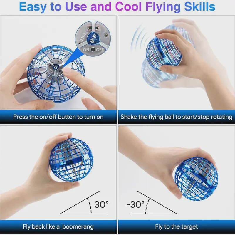 Induction-controlled flying vehicle