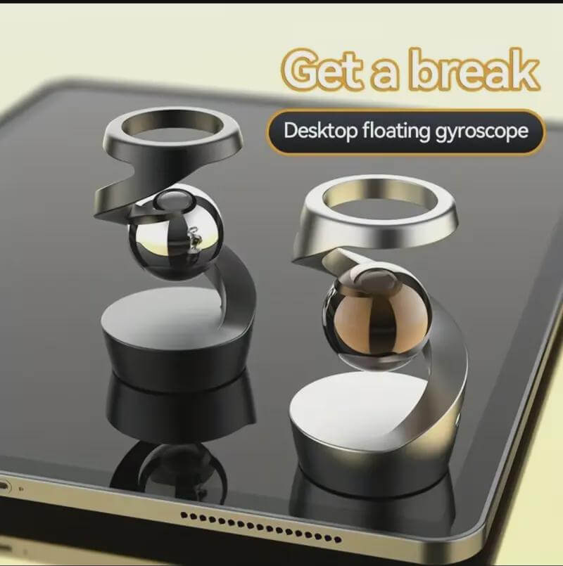 Desktop levitating gyroscope