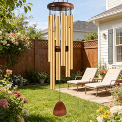 Six-tube wind chime